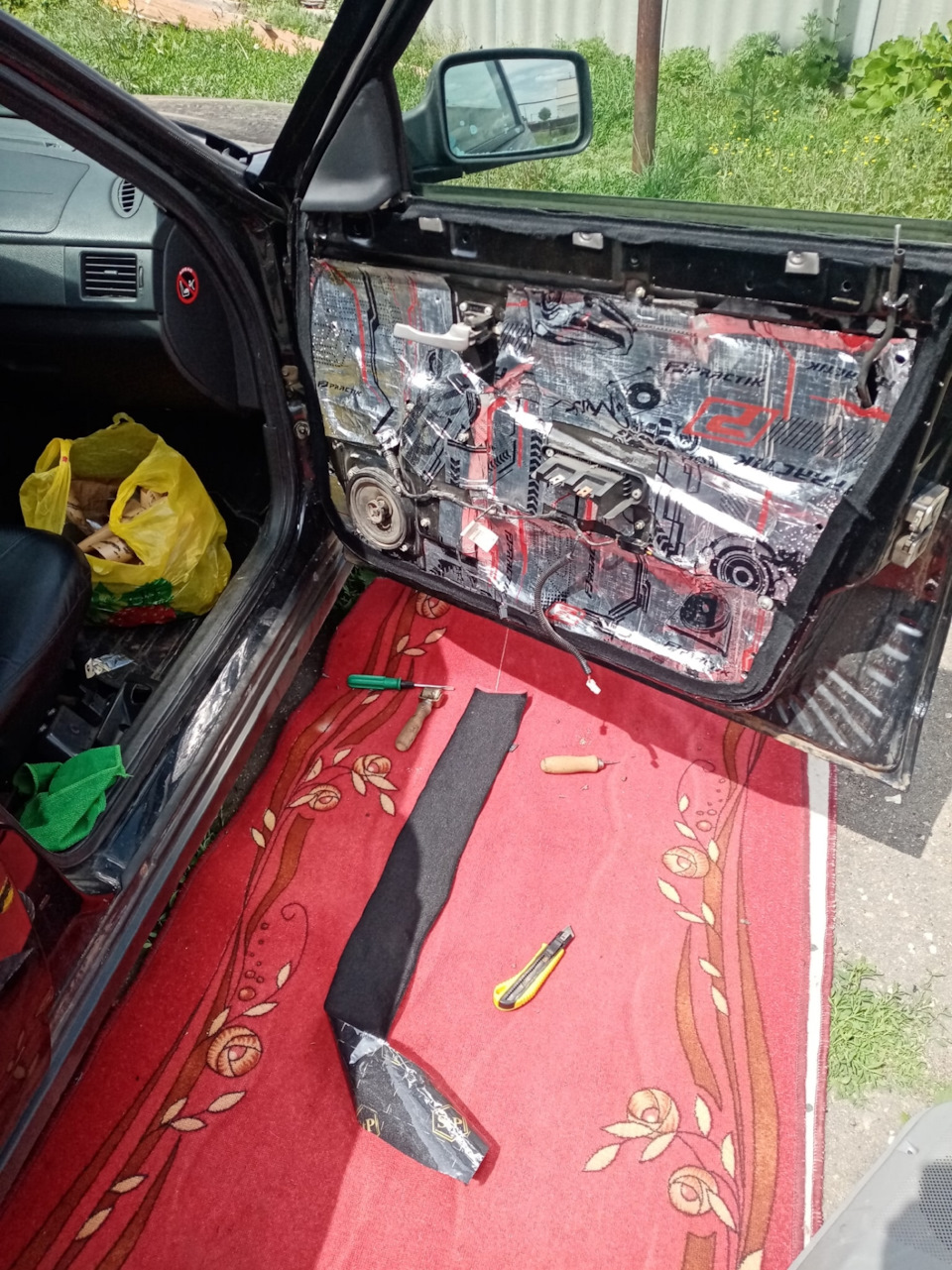 Шумка приоры. — Lada Приора седан, 1,6 л, 2010 года | своими руками ...