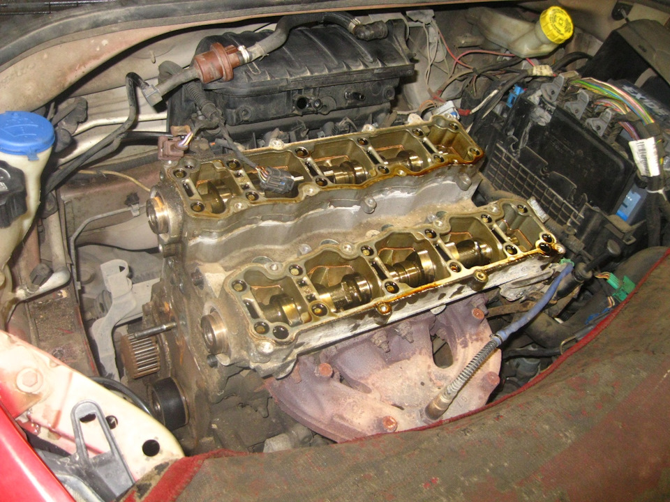 Прогорели клапана-2, фото отчет. — Citroen C3 (1G), 1,6 л, 2005 года ...