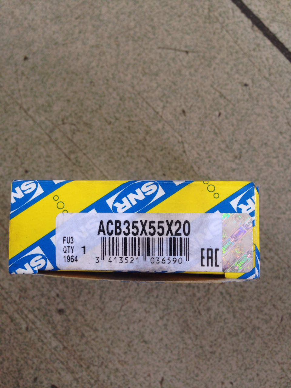 Фото в бортжурнале Nissan Murano II. Запчасти на фото: ACB35X55X20