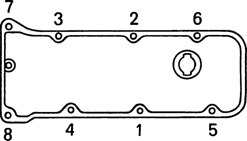 Схема протяжки головки блока цилиндров нива шевроле