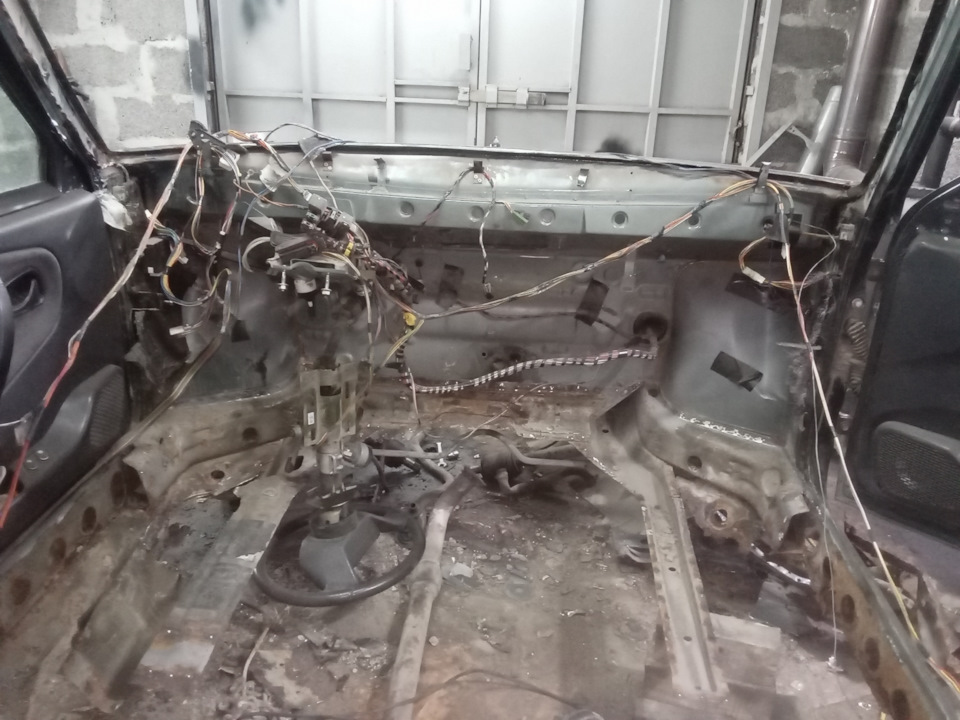 Установка целого днища ваз 2109, 2114 — DRIVE2