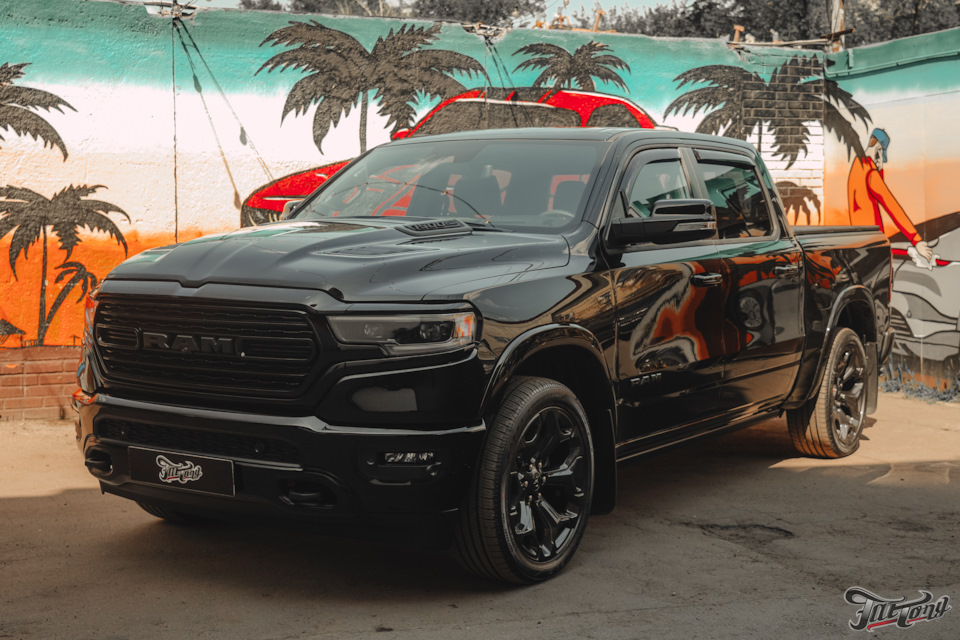 RAM 1500 Limited. Комплексная шумоизоляция салона. Установка gps-маячка ...