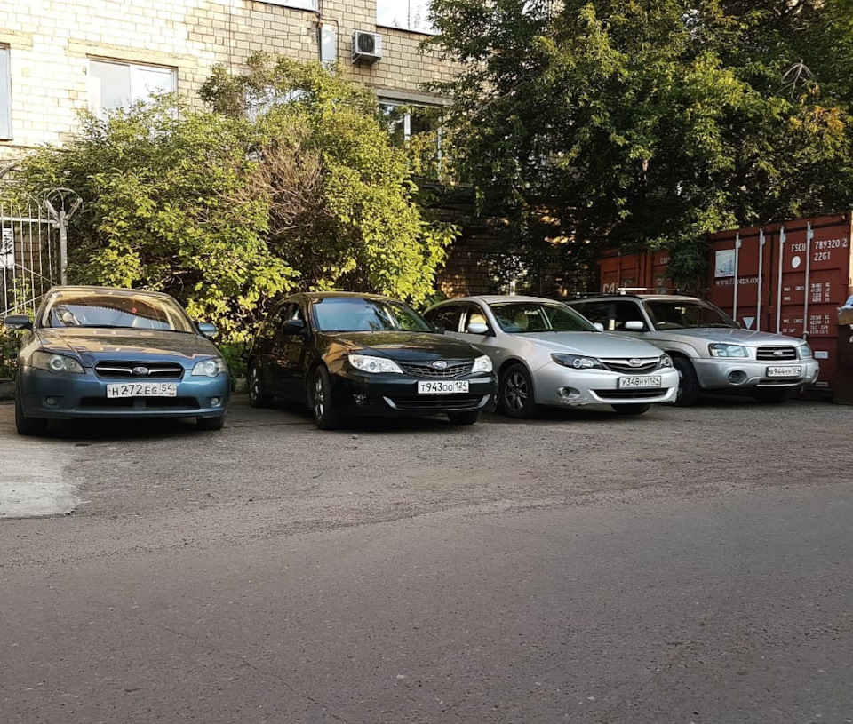 Постановка на учет — Subaru Impreza (GE/GH), 1,5 л, 2008 года | покупка ...