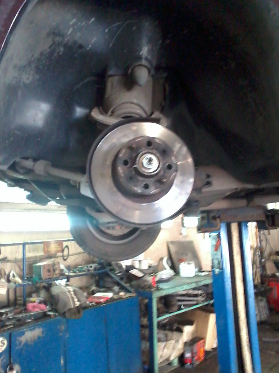 Замена передних подшипников ступицы колеса. — Lada 210740, 1,6 л, 2010 ...