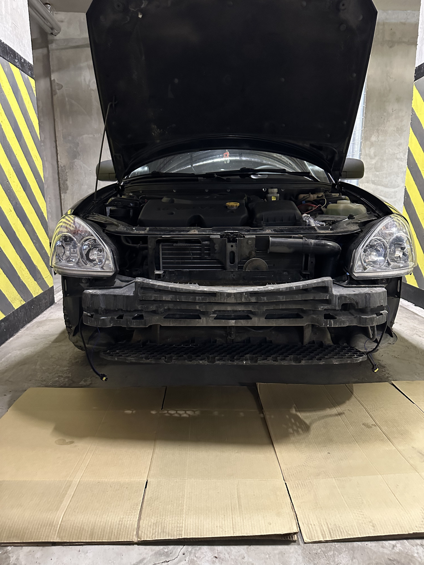 Установка ПТФ — Lada Приора седан, 1,6 л, 2013 года | тюнинг | DRIVE2