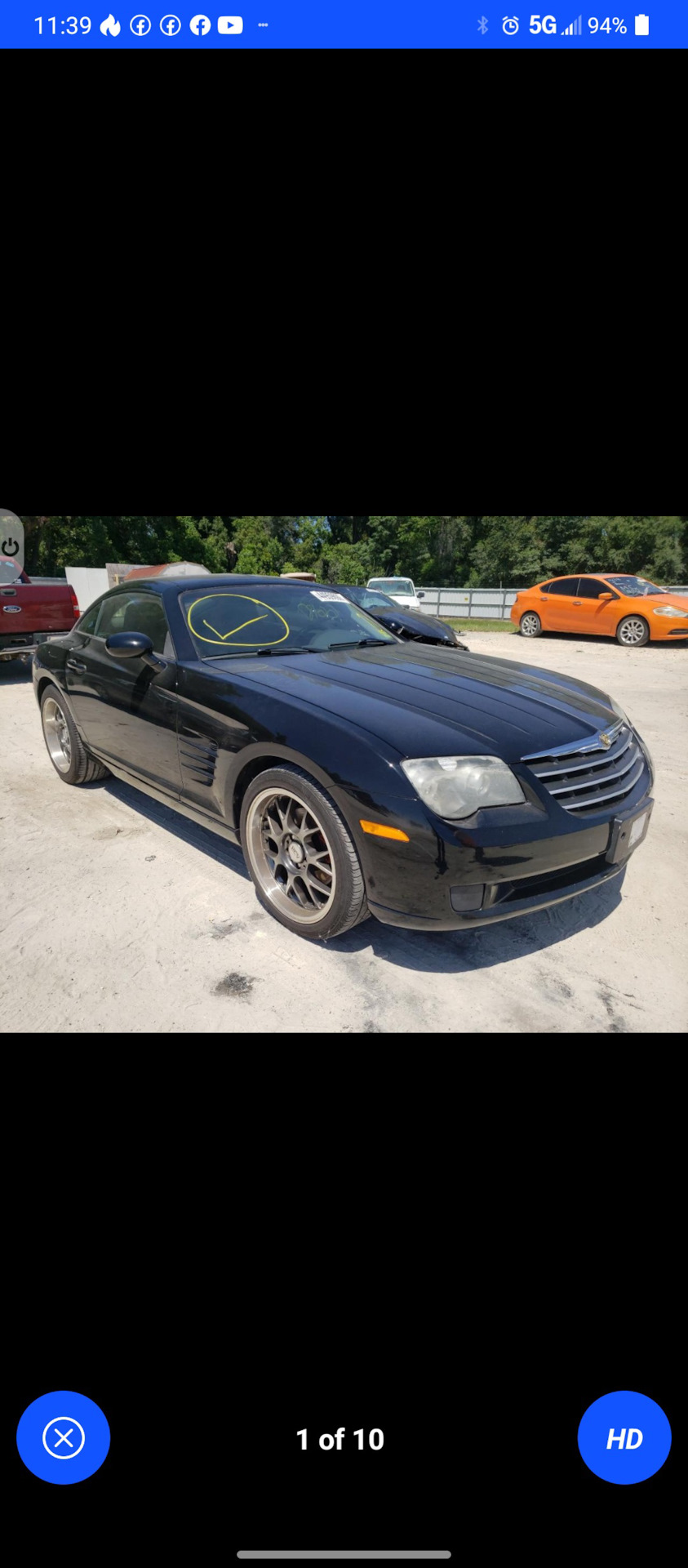 Покупка ещё одной мечты — Chrysler Crossfire, 3,2 л, 2005 года | покупка  машины | DRIVE2