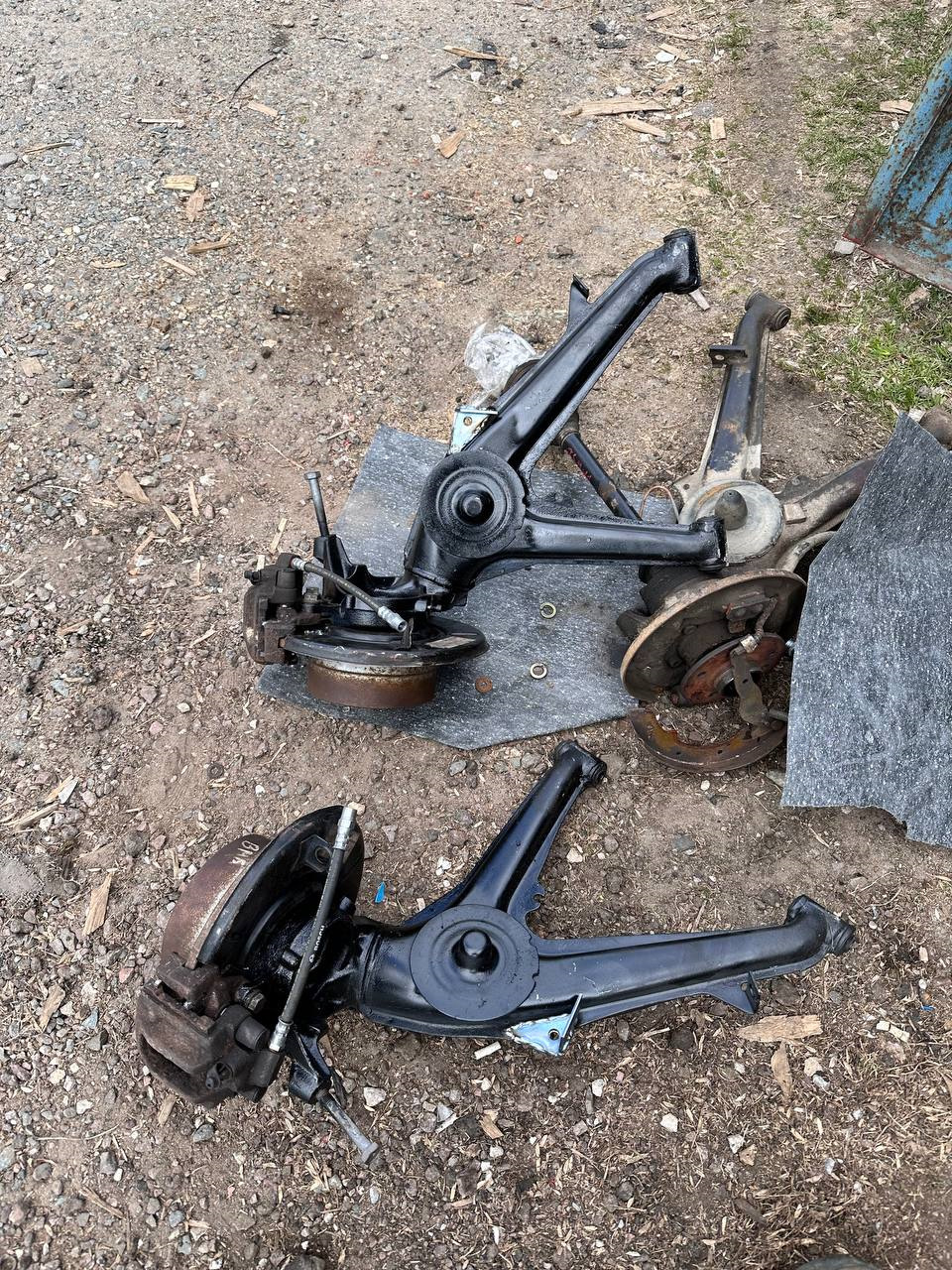 установка здт и замена сайлентблоков балки — BMW 3 series (E30), 1,8 л ...