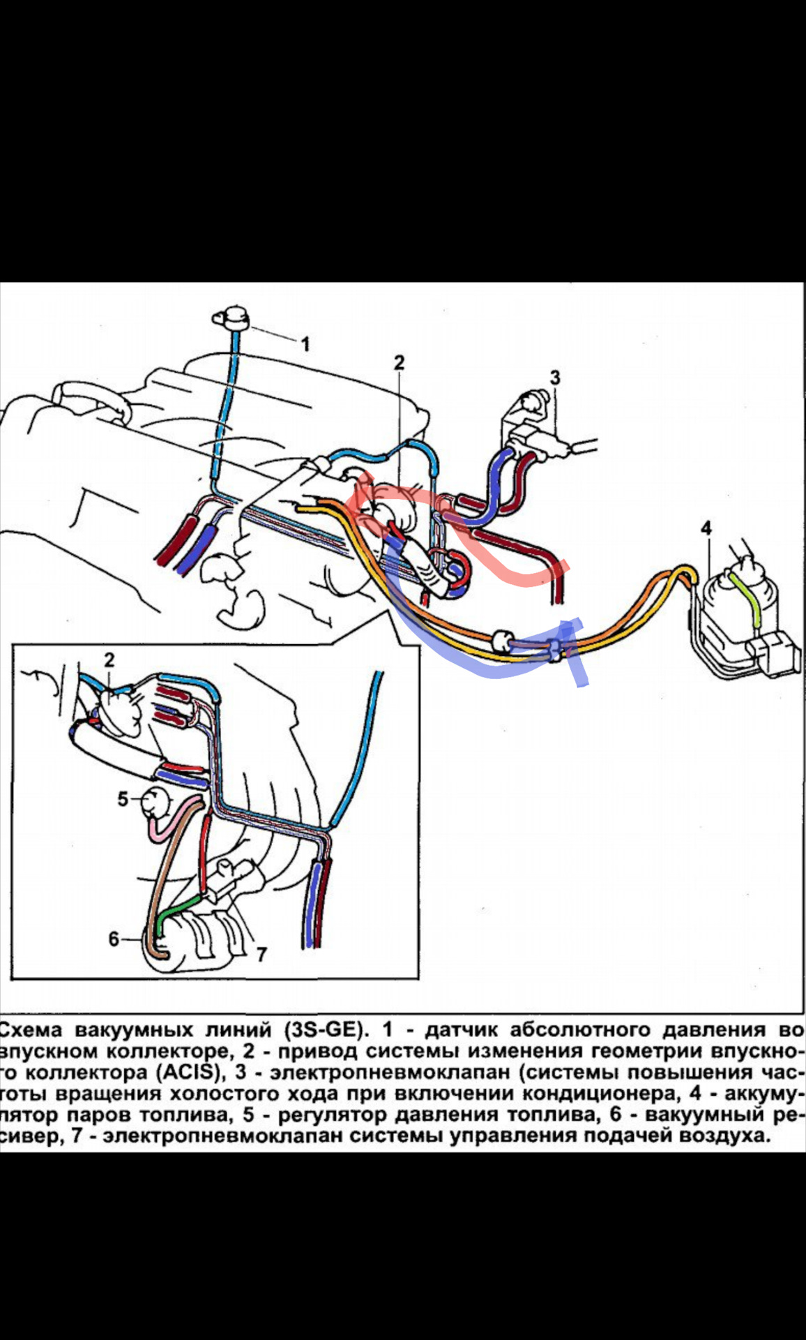Схема трубок. Схема подключения вакуумной системы 3s Fe. 3s ge вакуумные шланги. Схема подключения вакуумных трубок 3s-ge. Схема подключения вакуумных трубок 3s Fe.