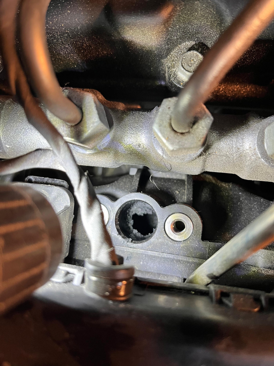 В коллекторе тоже — KIA Sportage (4G)