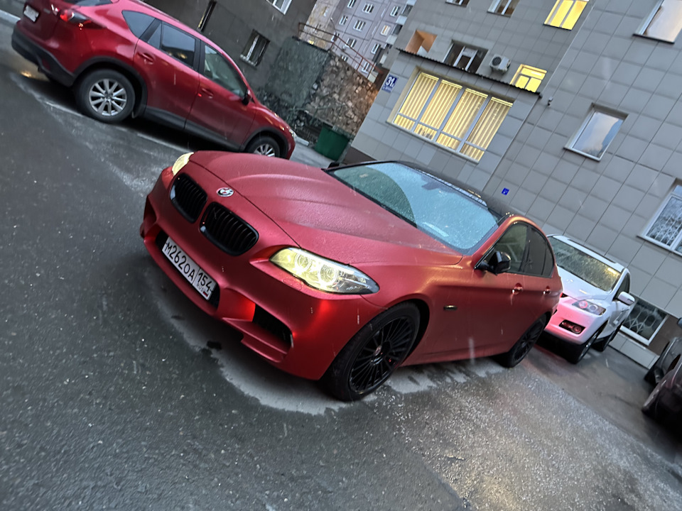 Дело было вечером, делать было нечего. — BMW 5 series (F10), 3 л, 2013 ...