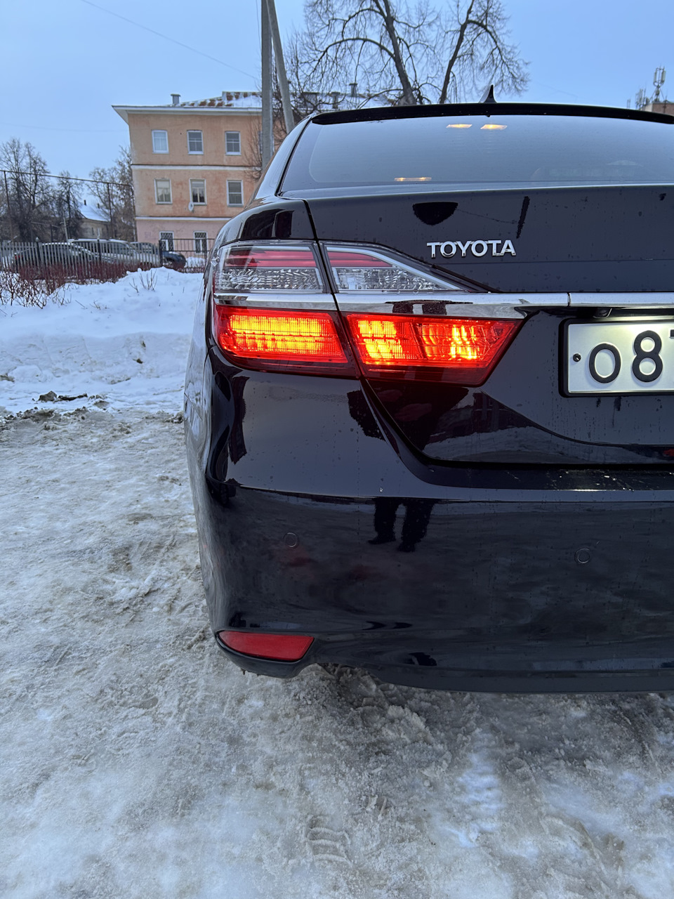 3-й ряд габаритов — Toyota Camry (XV50), 2,5 л, 2016 года | тюнинг | DRIVE2