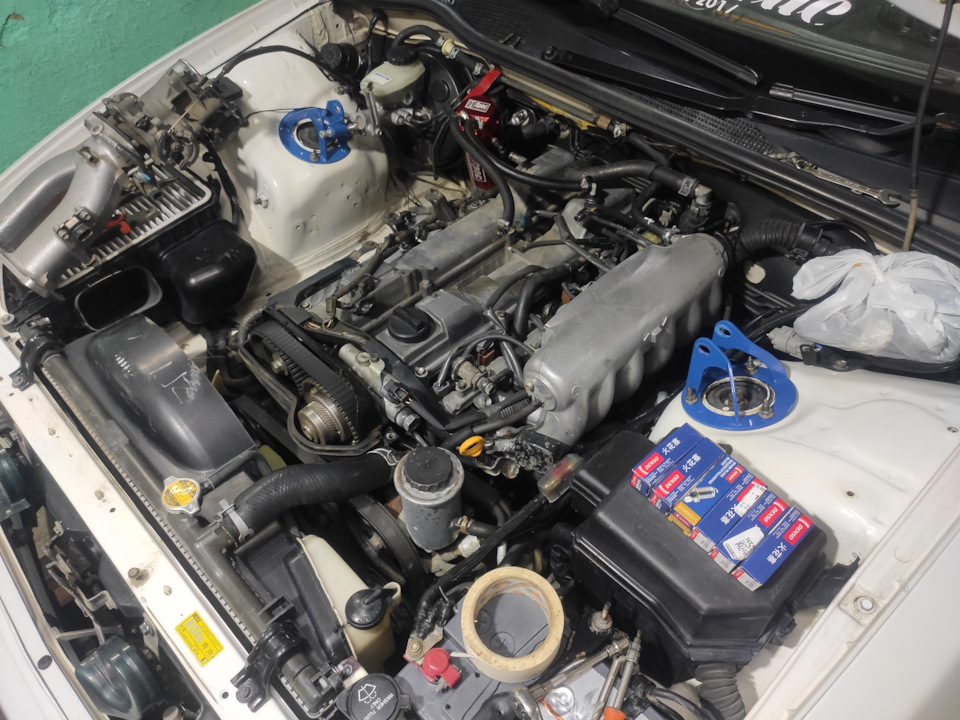 откапываем свечи) — Toyota Chaser (100)