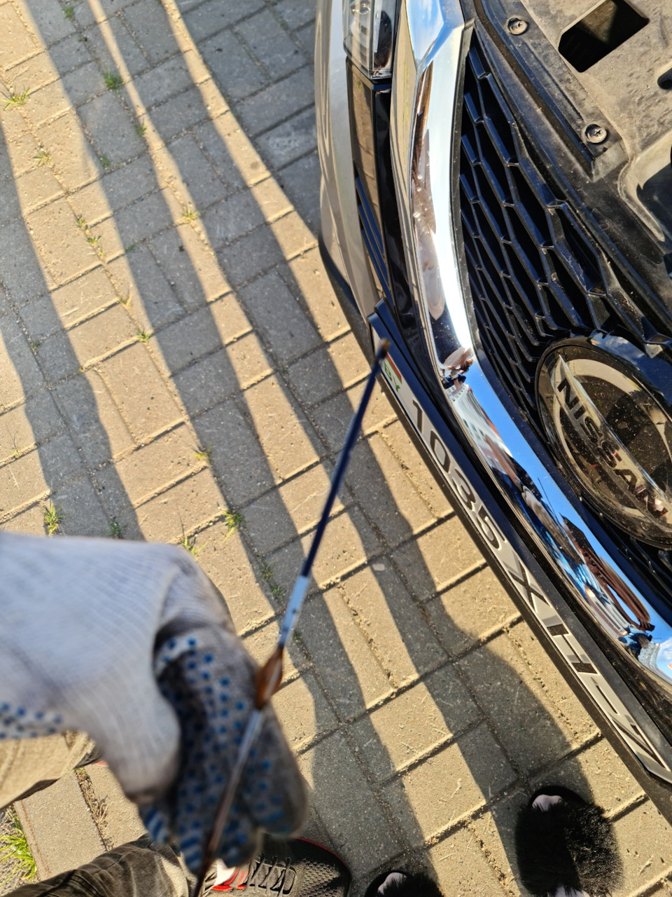 Уровень масла на Ниссан Кашкай — Nissan Qashqai (2G), 1,5 л, 2019 года ...