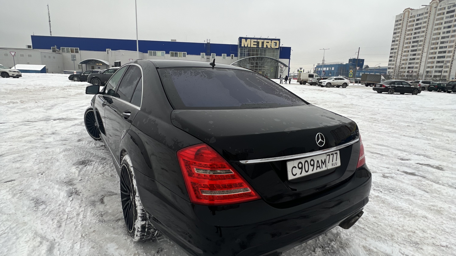 Mercedes-Benz S-Class (W221) 5.5 бензиновый 2010 | Черный мерен на DRIVE2