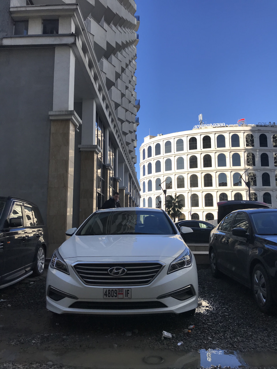 Как самим купить машину в Грузии из (США) — Hyundai Sonata VII (LF), 2,4 л,  2015 года | путешествие | DRIVE2