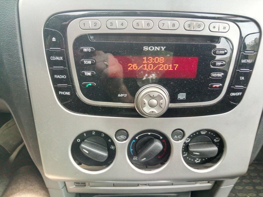 Магнитола Sony (mp3) (с. ) - Ford Focus 2