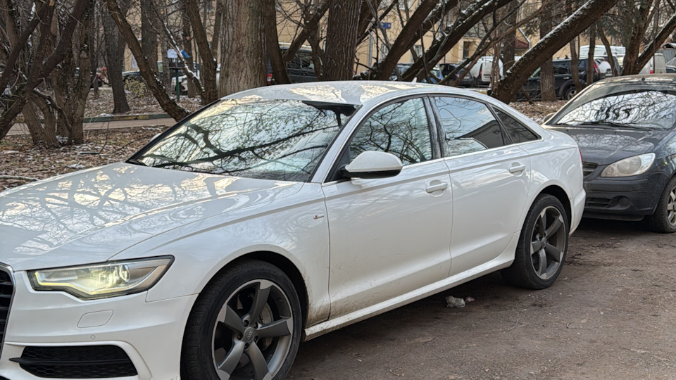 Большое ТО замена всех ремней и роликов — Audi A6 (C7), 3 л, 2012 года ...
