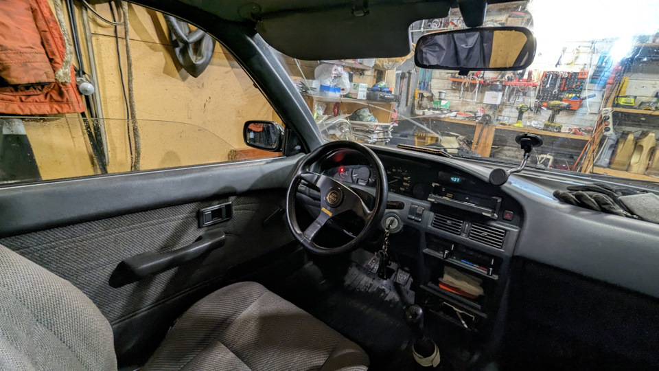 Рули, проставки — Toyota Corolla (90), 1,3 л, 1989 года | тюнинг | DRIVE2