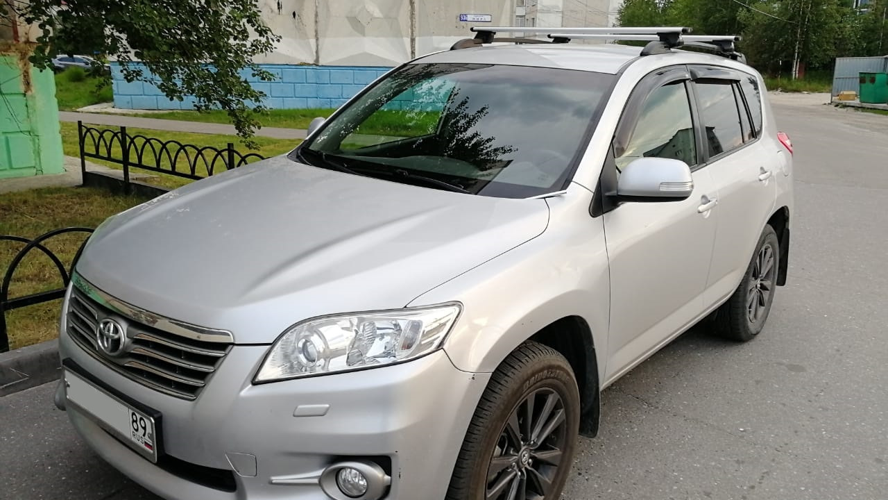 Toyota RAV4 (III) 2.0 бензиновый 2012 | РАВчик Серебристый на DRIVE2