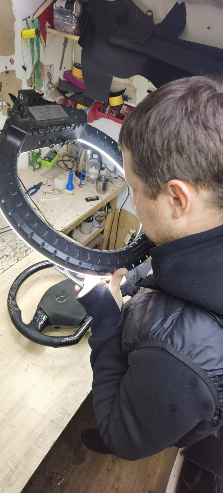 Мазда 3 перетяжка руля — Mazda 3 (1G) BK, 2 л, 2008 года | тюнинг | DRIVE2