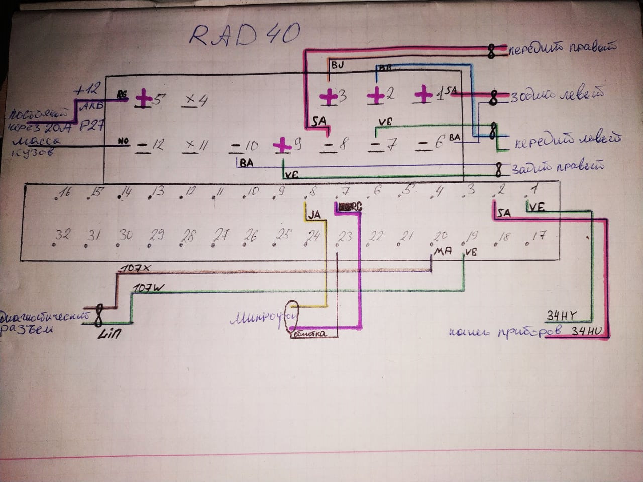 Схемы — Pontiac Trans Sport, 2,3 л, 1993 года | просто так | DRIVE2