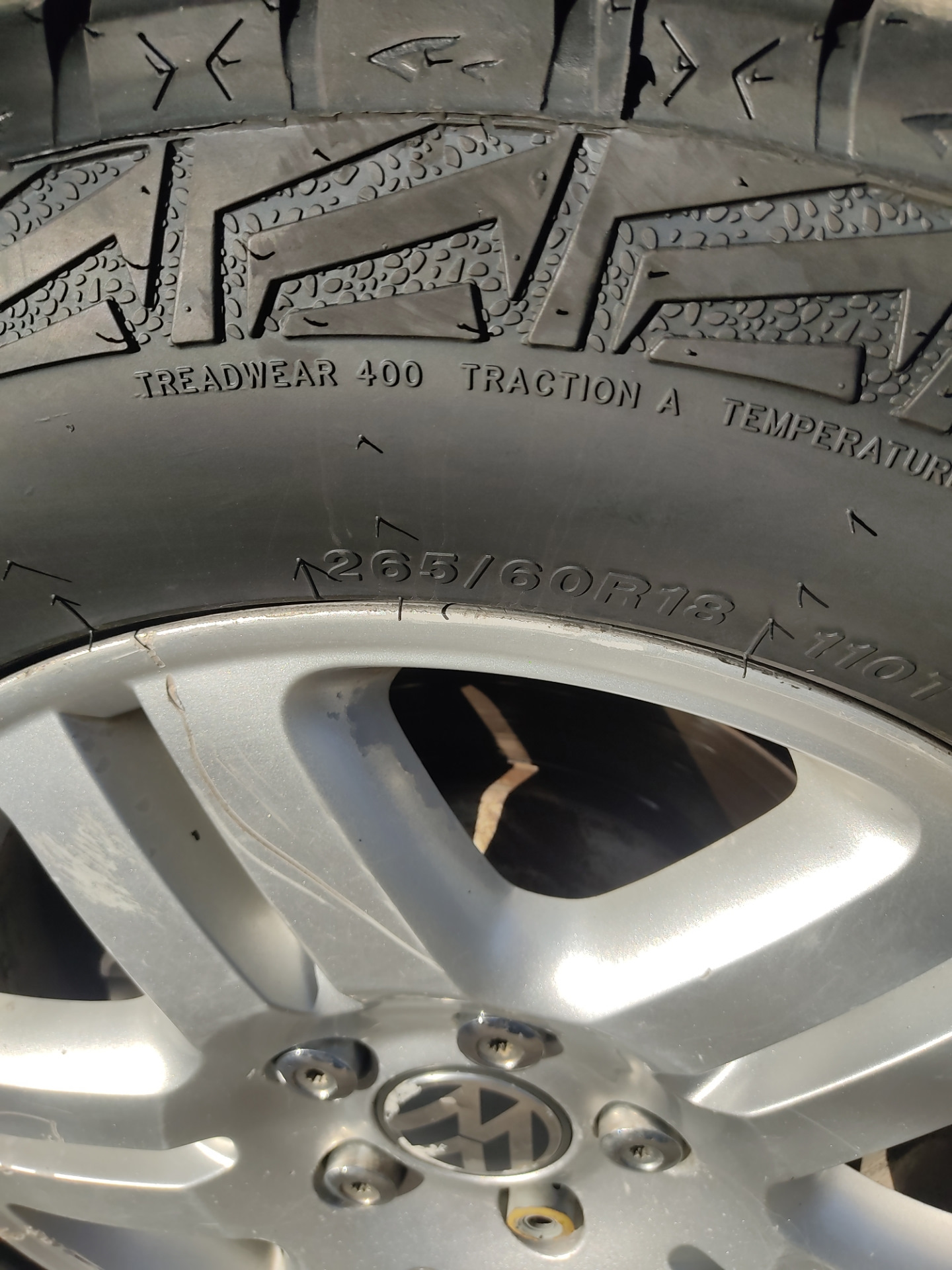 Резина на лето. — Volkswagen Touareg (1G), 3,2 л, 2005 года | шины | DRIVE2