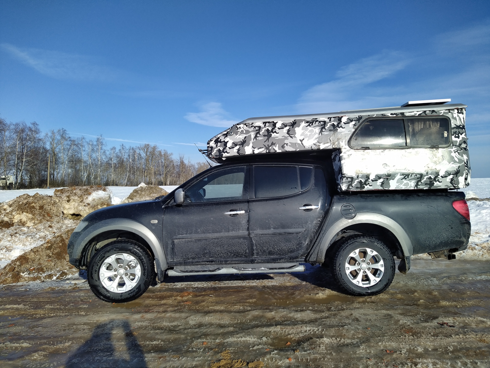 Mitsubishi l200 автодом