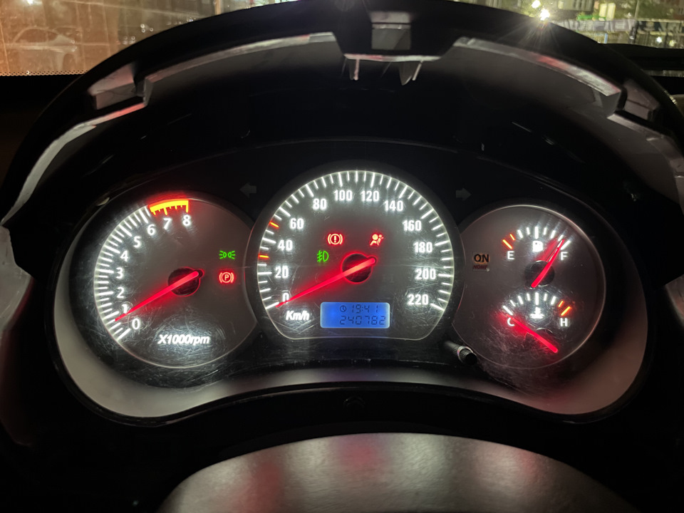 Перепайка светодиодов на приборной панели. — Chery Tiggo, 1,8 л, 2011 ...