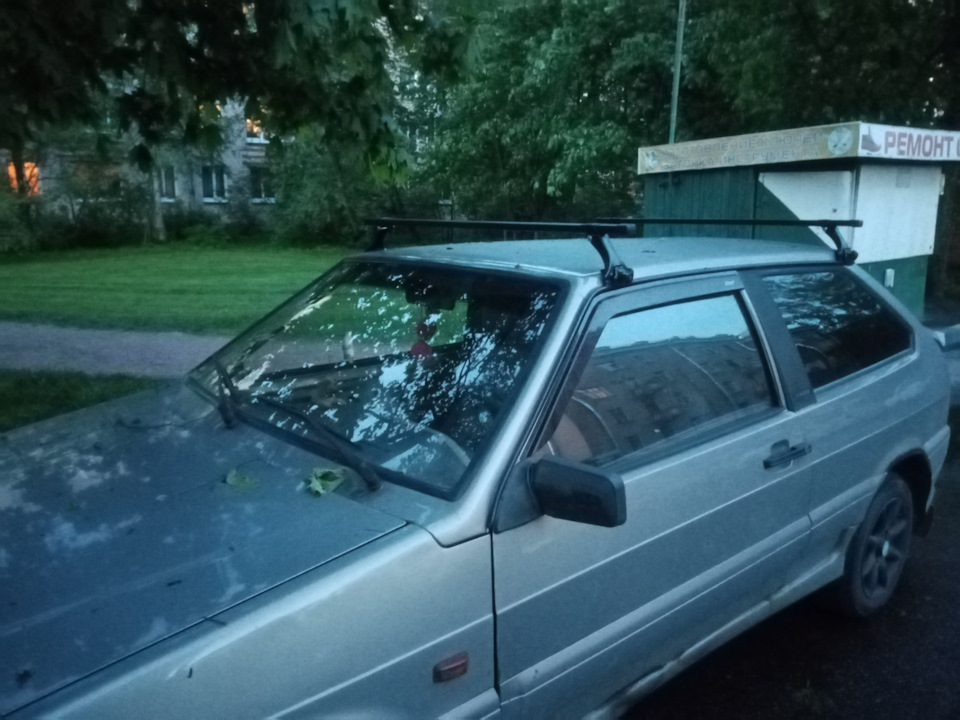 Багажник на крышу — Lada 2113, 1,6 л, 2007 года | аксессуары | DRIVE2