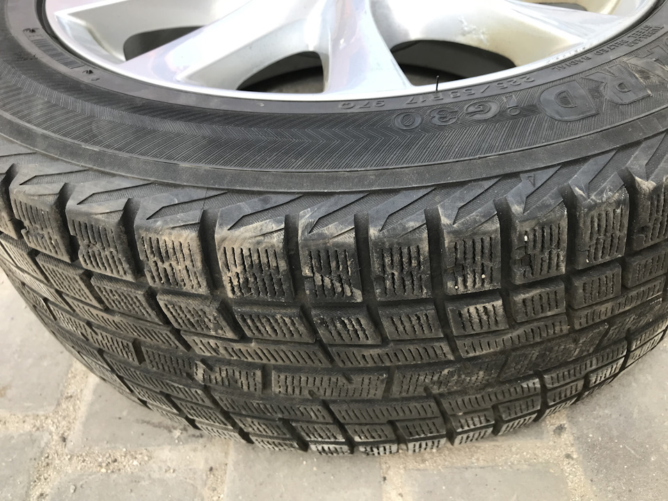 Оригинальные диски R17 + резина на зиму — Mazda 6 (3G) GJ, 2 л, 2012 ...