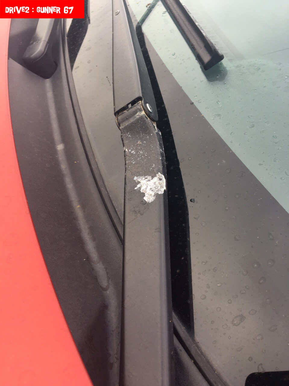 #40 Порошковая покраска поводков дворников — Mitsubishi Lancer X, 1,5 л ...