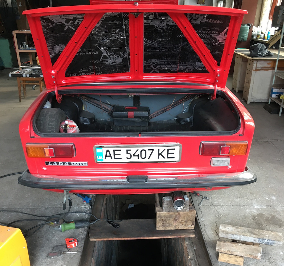 Прямая 51я труба вместо банки и глушителя. ВАЗ классика 16кл. — Lada ...