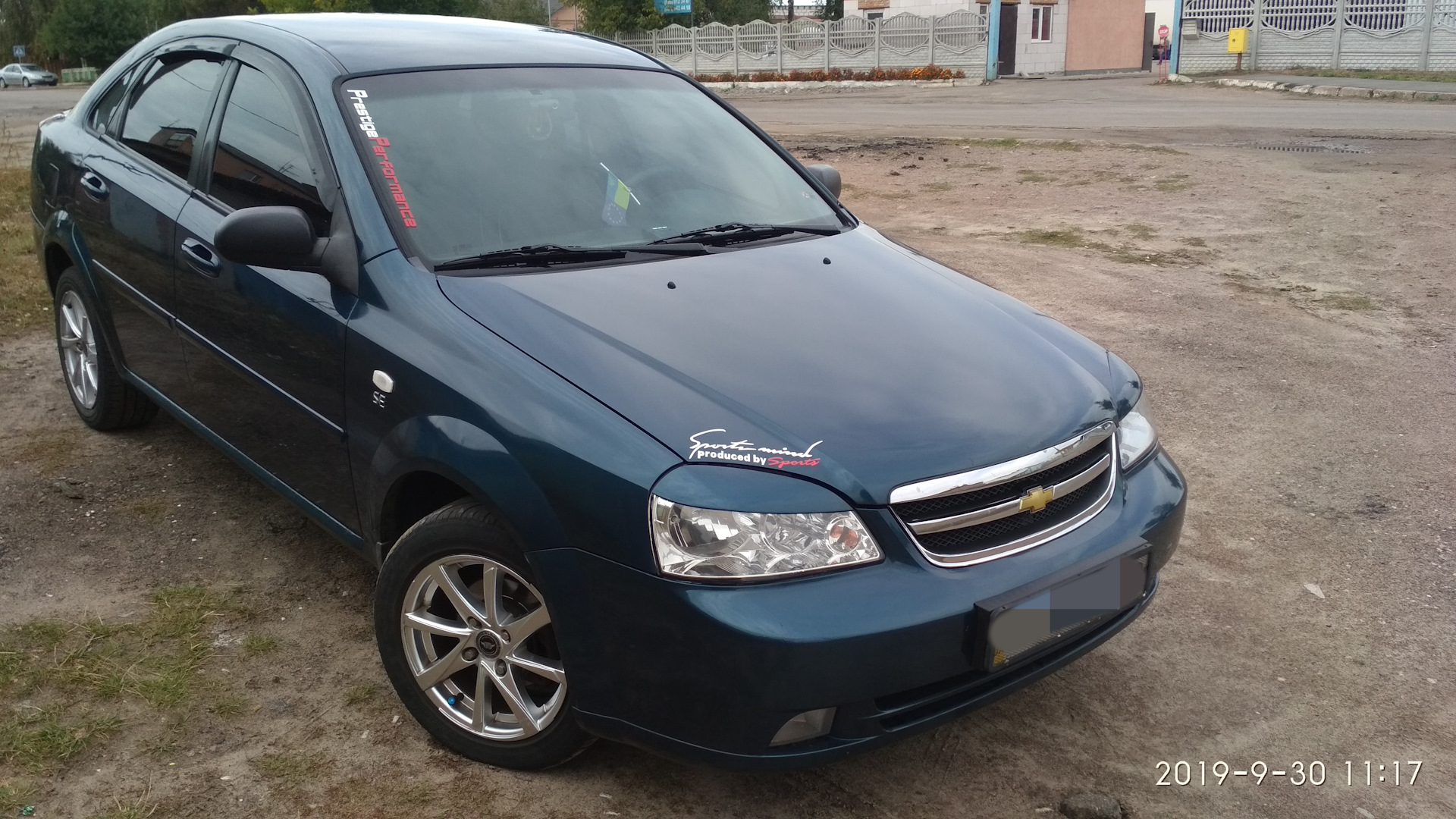 Chevrolet Lacetti Sedan 1.6 бензиновый 2008 | Dark Turquoise на DRIVE2