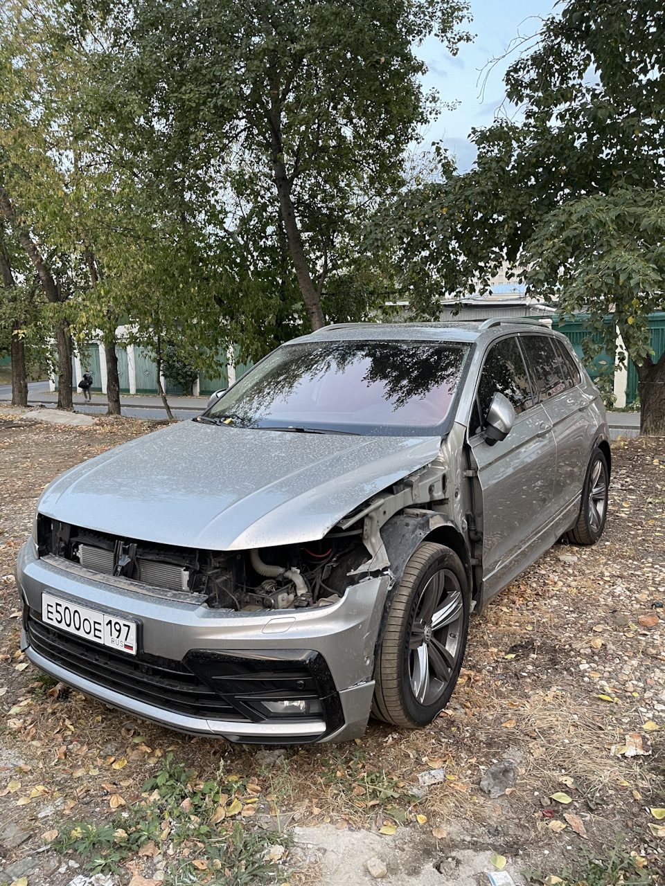 Мы снова в строю. — Volkswagen Tiguan (2G), 2 л, 2018 года | кузовной  ремонт | DRIVE2