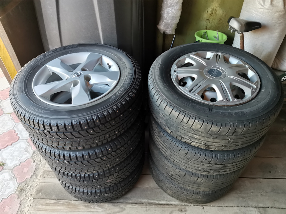 32. Колеса на кашкай и рейлинги — Nissan Qashqai (1G), 2 л, 2012 года ...