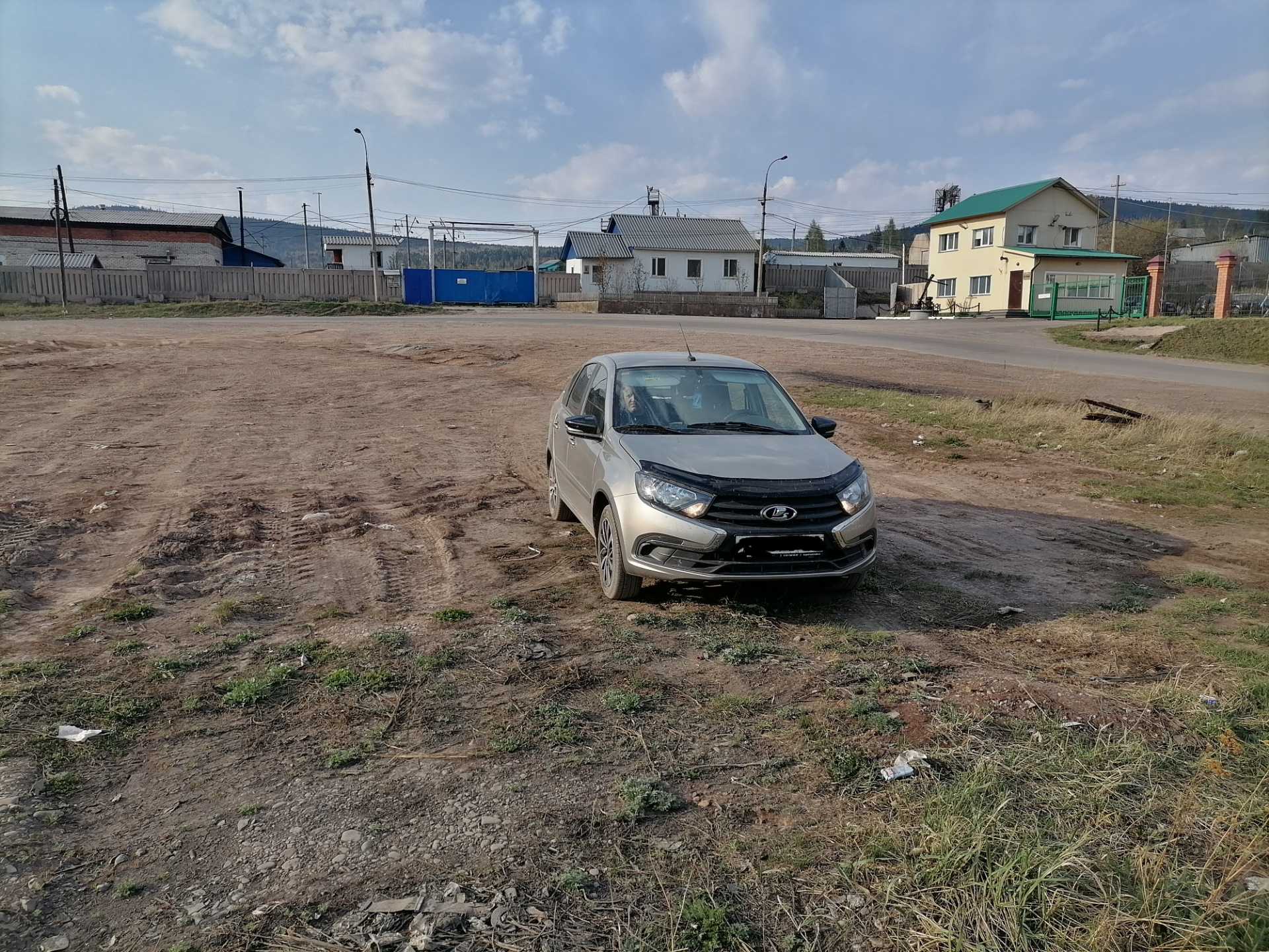 026. Командировка Красноярск — Усть-Кут часть 2 и зеркало. — Lada Гранта  Лифтбек (2-е поколение), 1,6 л, 2021 года | путешествие | DRIVE2