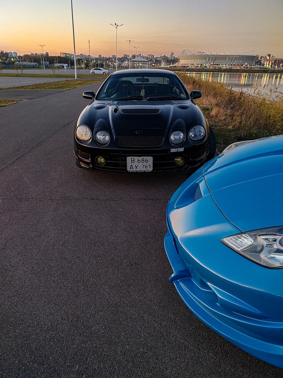 Немного фоток на закате. На телефон😔 — Toyota Celica (200), 2 л, 1994 года  | фотография | DRIVE2