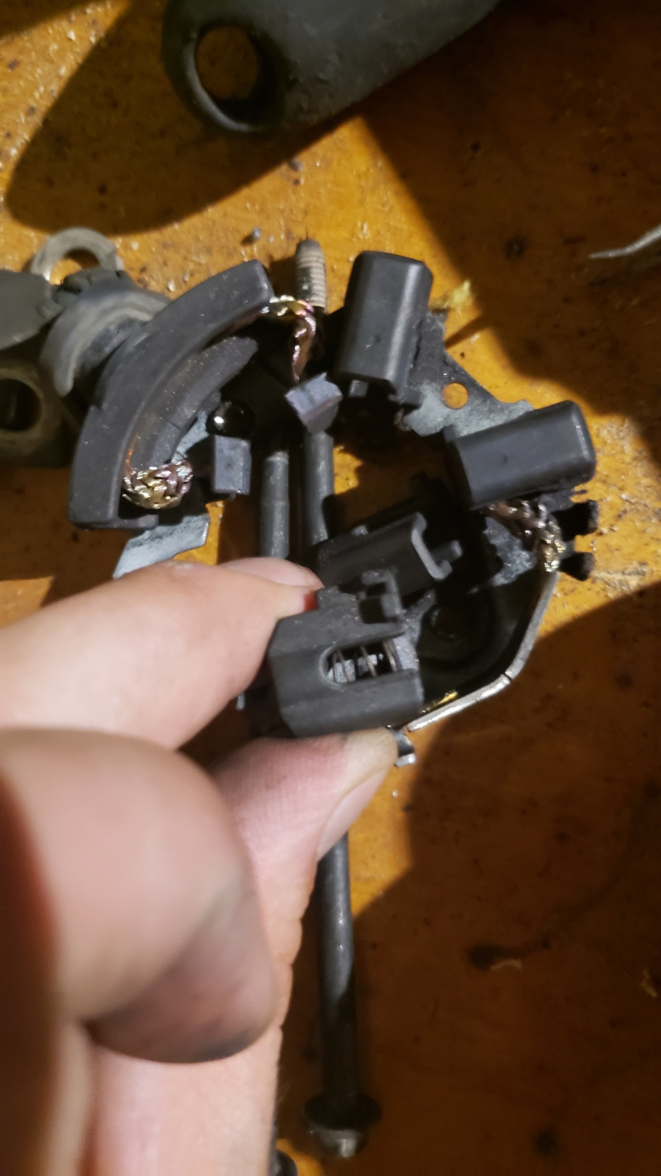 Ревизия стартера — Skoda Fabia Mk1, 1,2 л, 2004 года | плановое ТО | DRIVE2