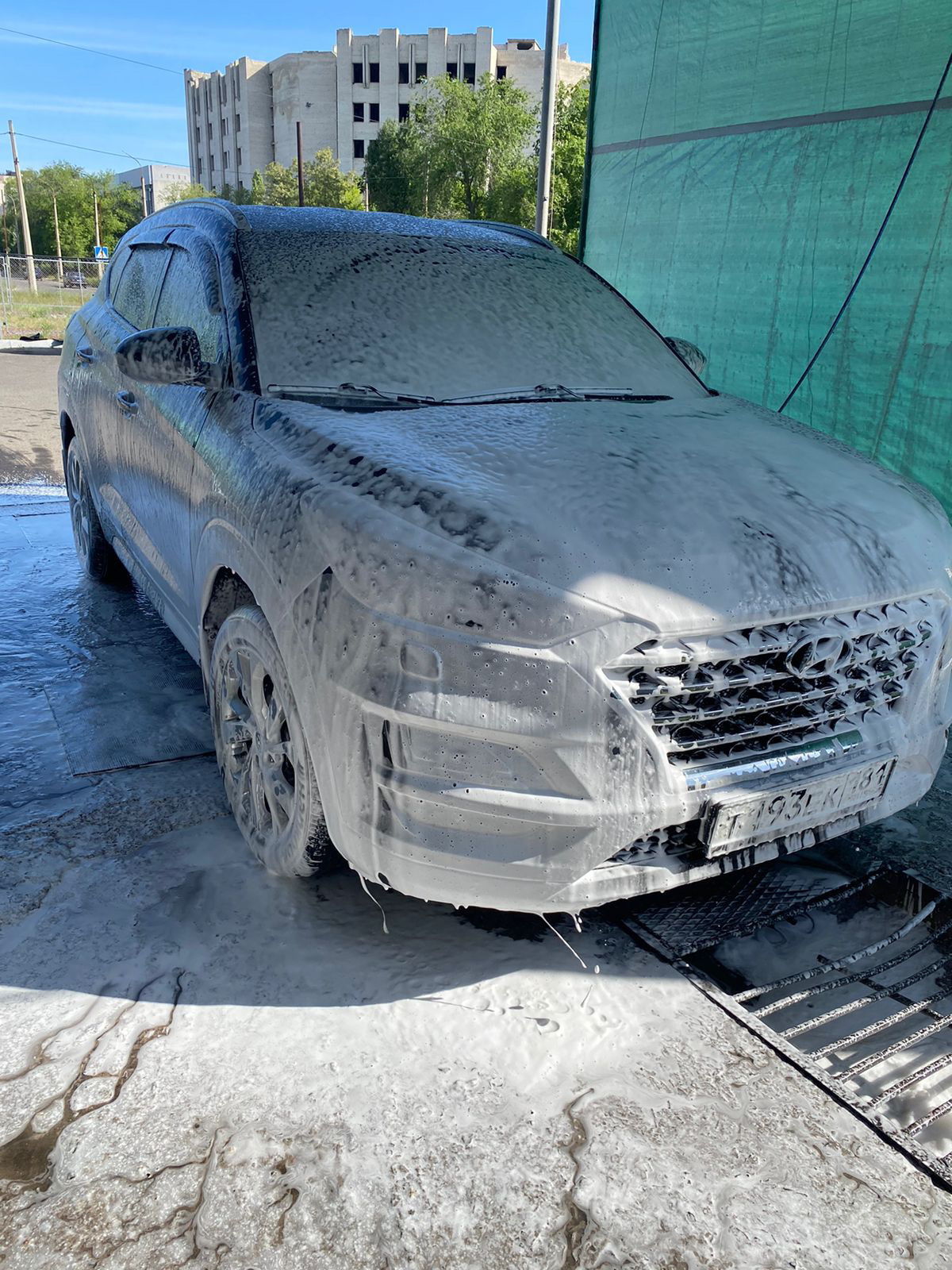 Мойка — Hyundai Tucson (TL), 2 л, 2019 года | мойка | DRIVE2