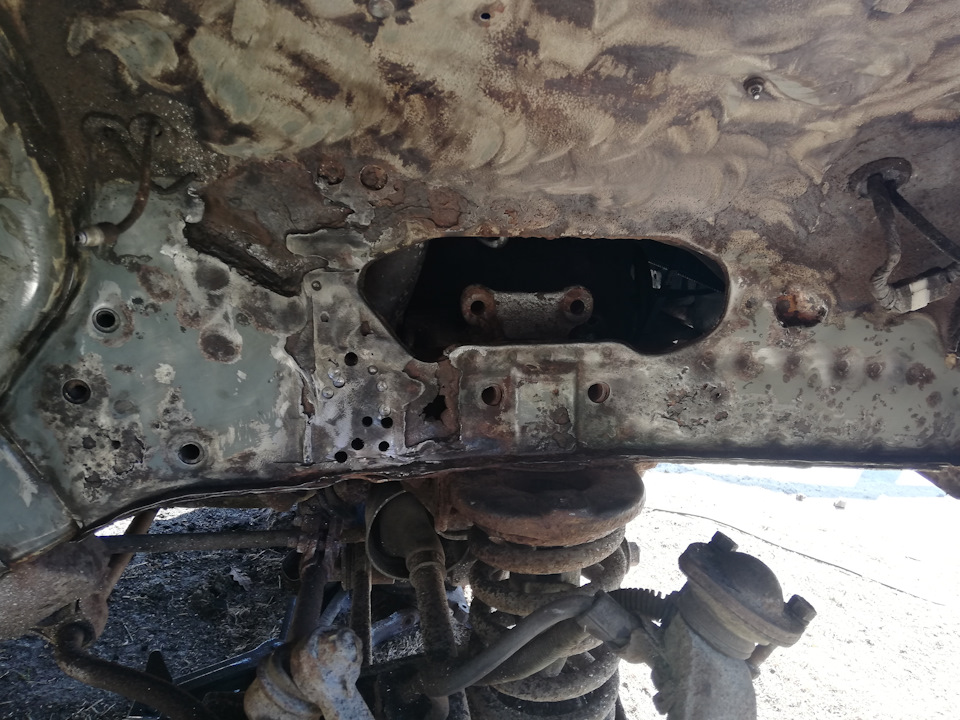 8. Усиление лонжеронов — Lada 4x4 3D, 1,6 л, 1982 года | своими руками ...