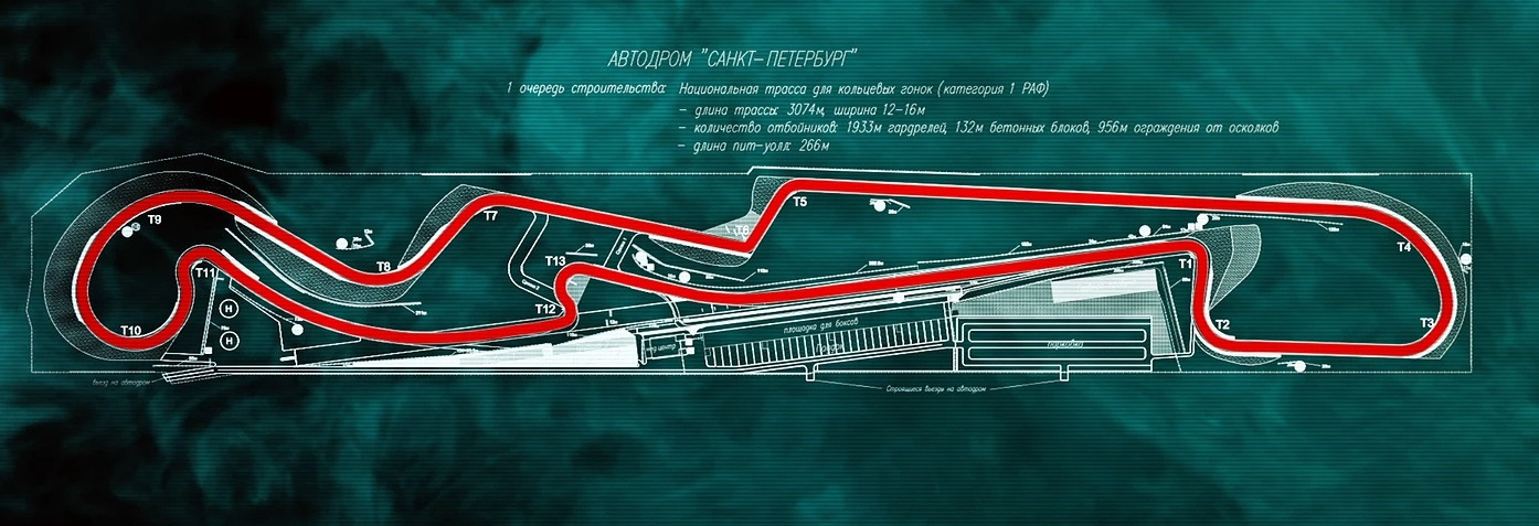 Карта автодрома петропавловск