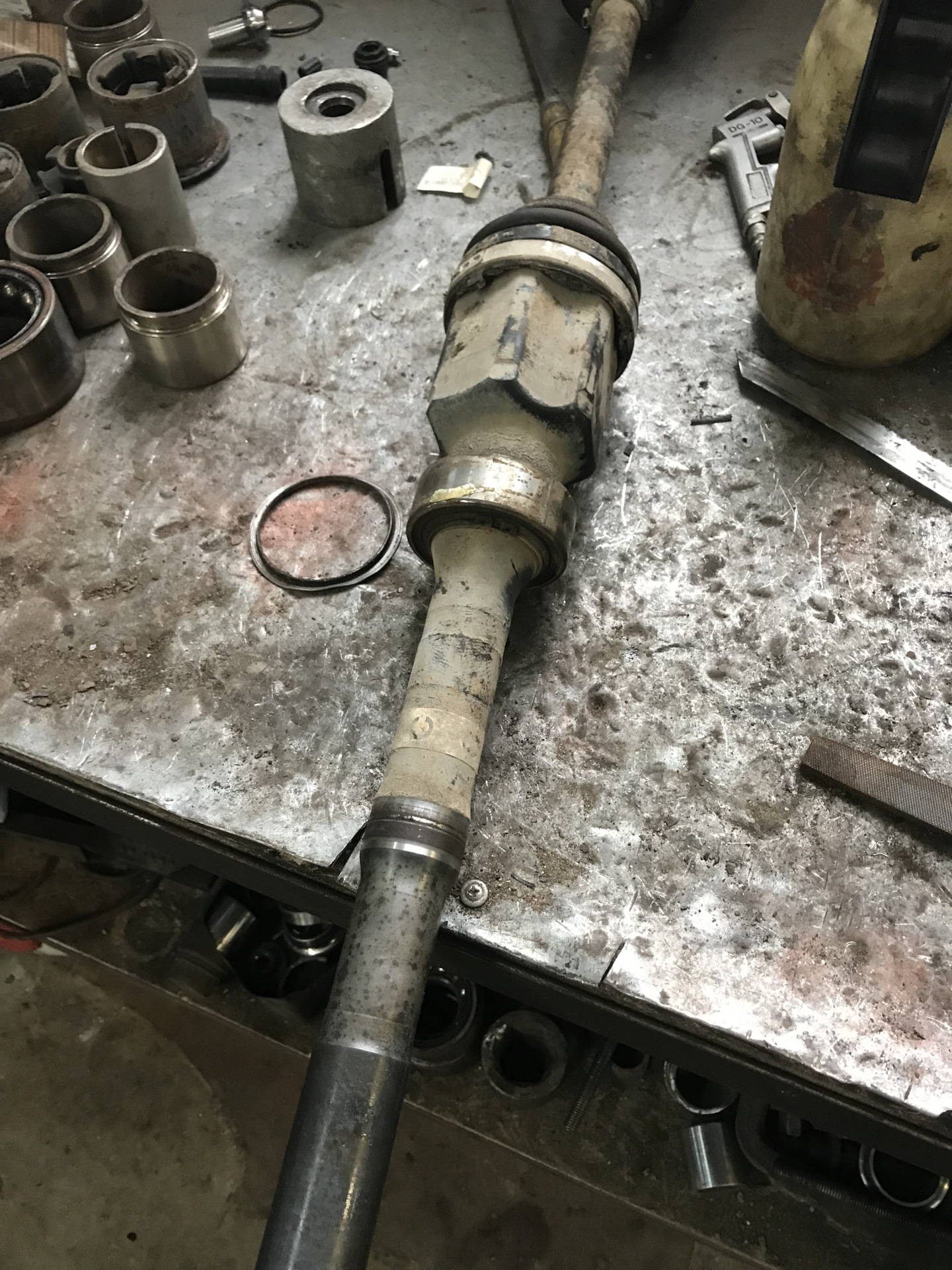 Замена подшипника на правом валу — Mazda CX-5 (1G), 2 л, 2016 года ...