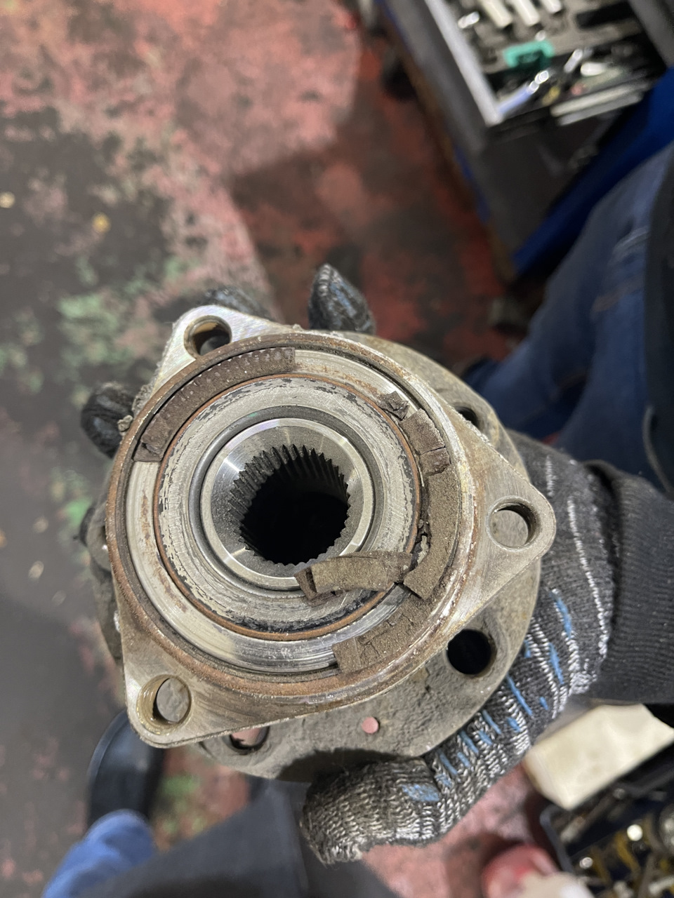 Гирлянда ошибок из-за ступичного подшипника. — Volkswagen Tiguan (2G ...