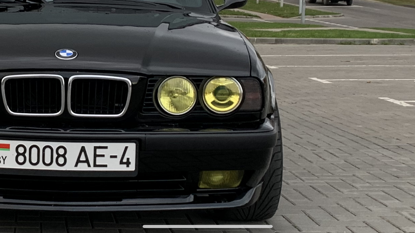 BMW 5 series (E34) 2.9 бензиновый 1990 | Black ///Mamba на DRIVE2