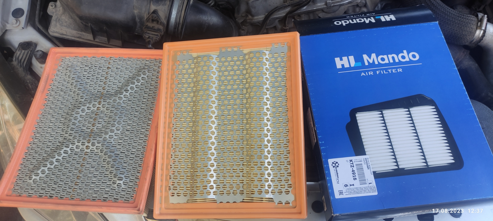 Кайрон замена воздушногофильтра — SsangYong Kyron, 2 л, 2011 года ...