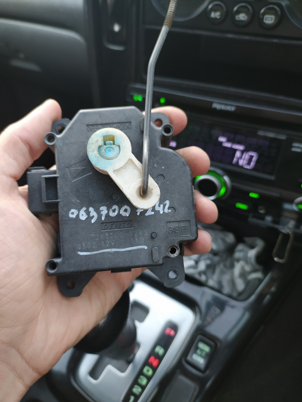 Сервопривод печки, победа! — Subaru Legacy (BE/BH/BT), 2 л, 2001 года ...