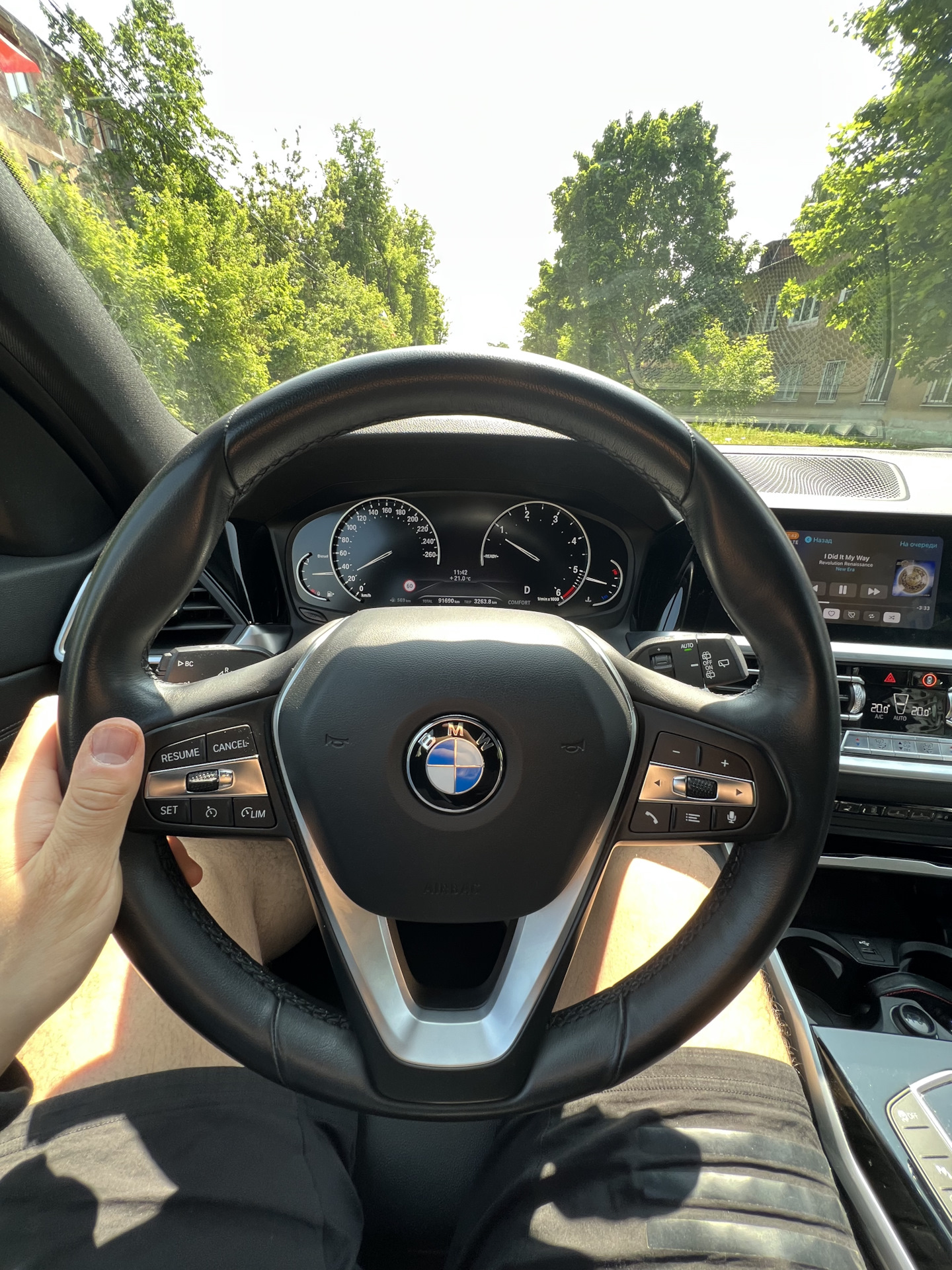 Скрип руля bmw g20 — BMW 3 series (G20), 2 л, 2019 года | другое | DRIVE2