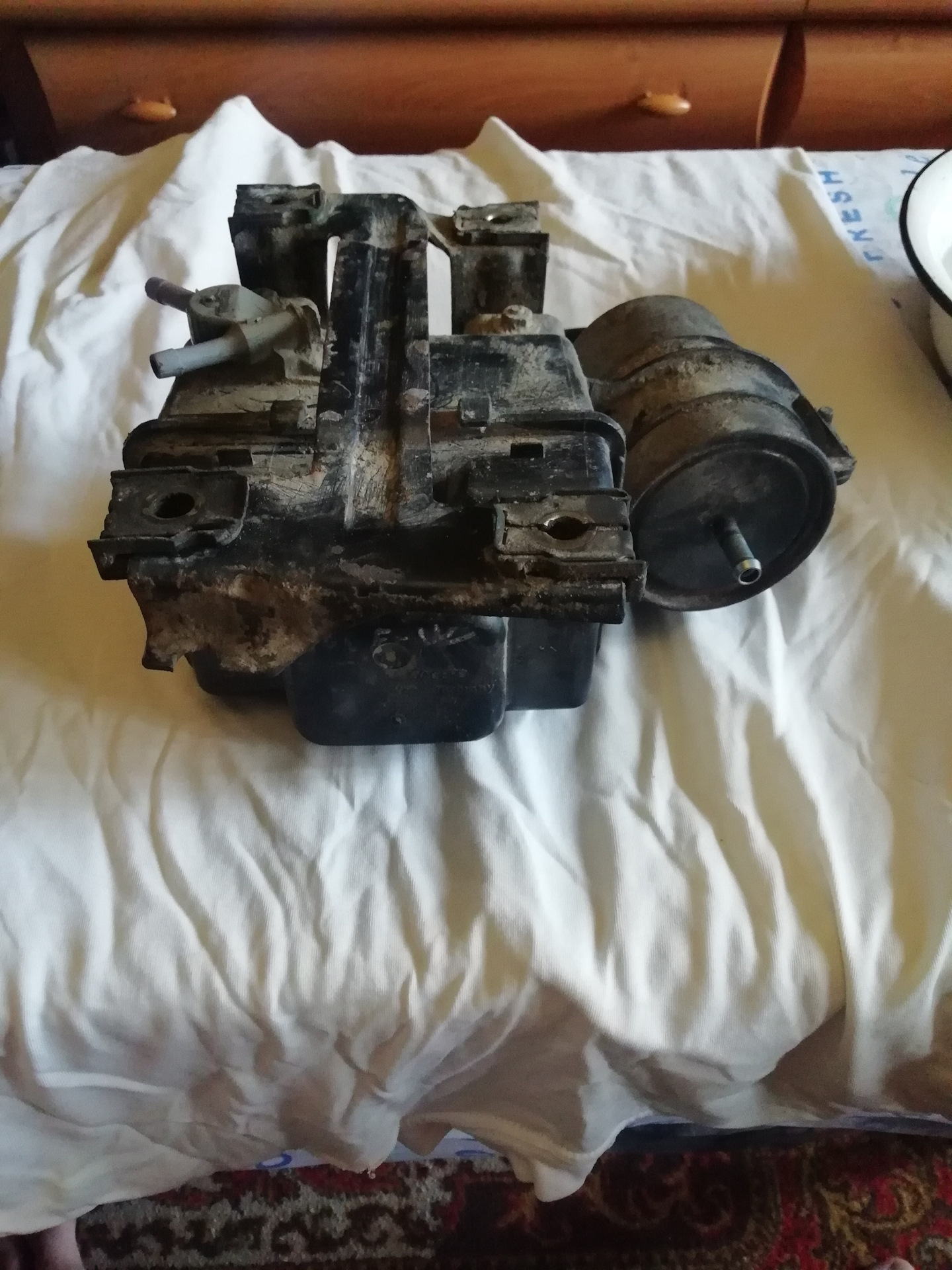 Проверка и чистка топливного насоса высокого давления Гольф Мк2 ...