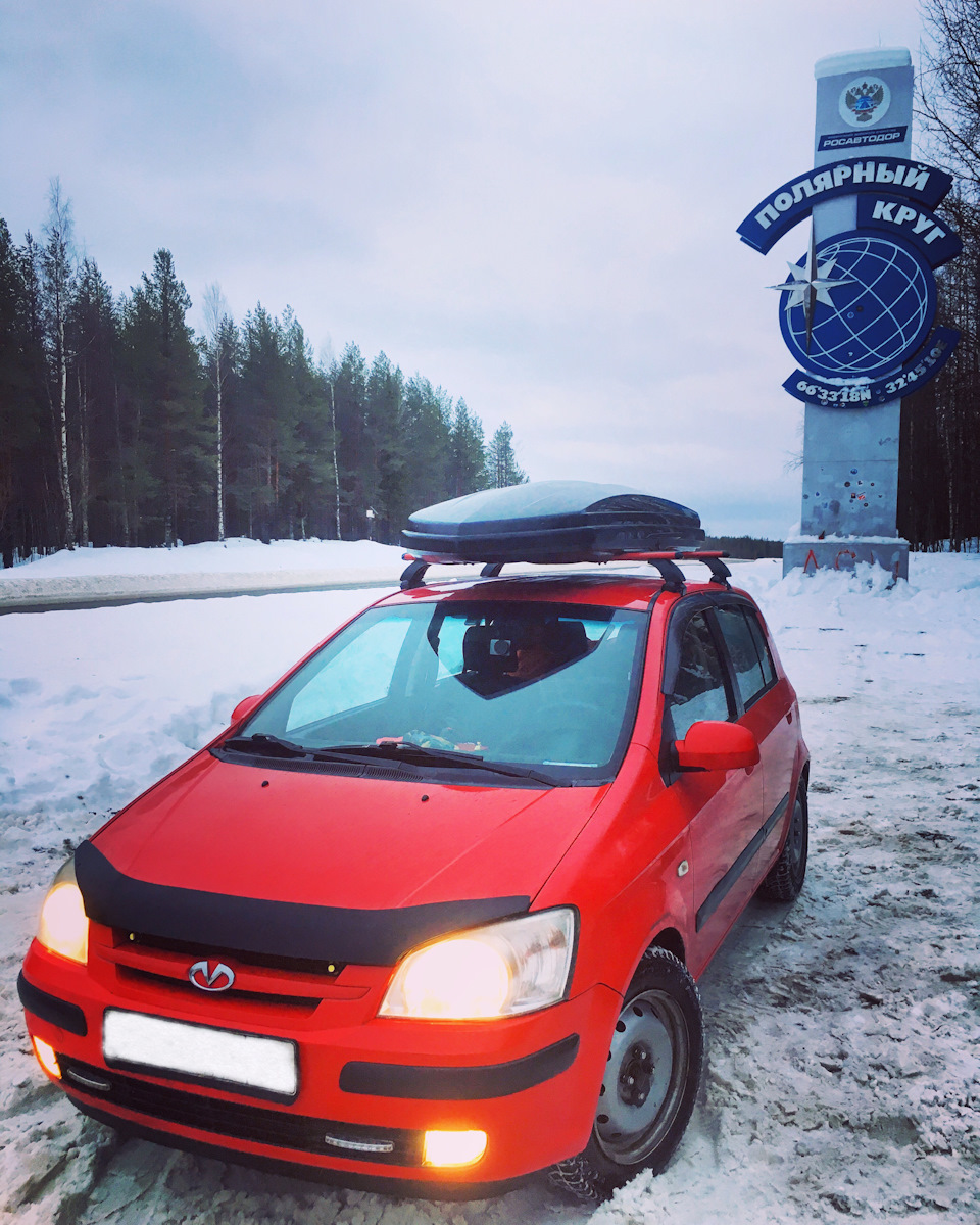 Кировск. трип 19/20. — Hyundai Getz, 1,3 л, 2004 года | путешествие | DRIVE2