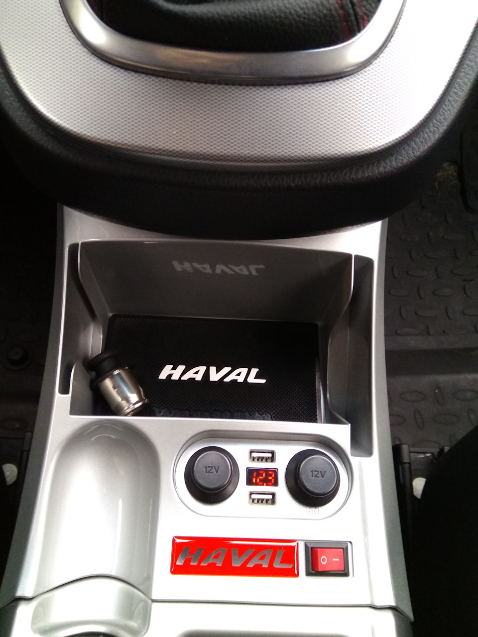 Хавал н6 как снять магнитолу Консоль перед ручником. - Haval H6 (1G), 1,5 л, 2017 года стайлинг DRIVE2